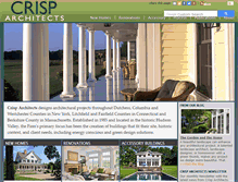 Tablet Screenshot of crisparchitects.com